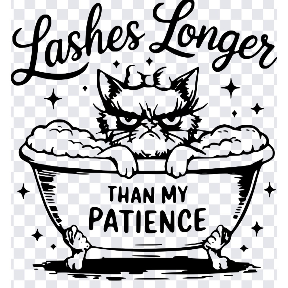 Grumpy Cat Bath Time Graphic Tee - Black